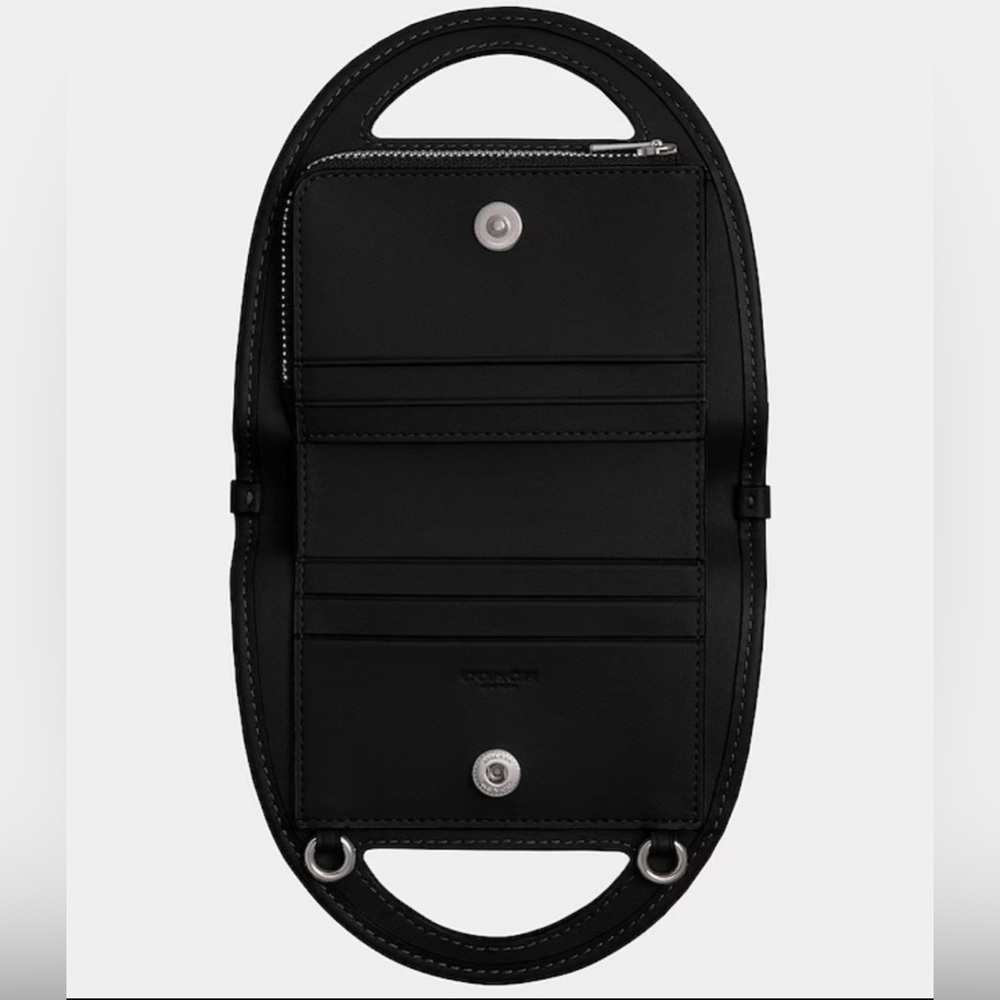 Coach Top Handle Card Case Crossbody Bag - Picture 5 of 5